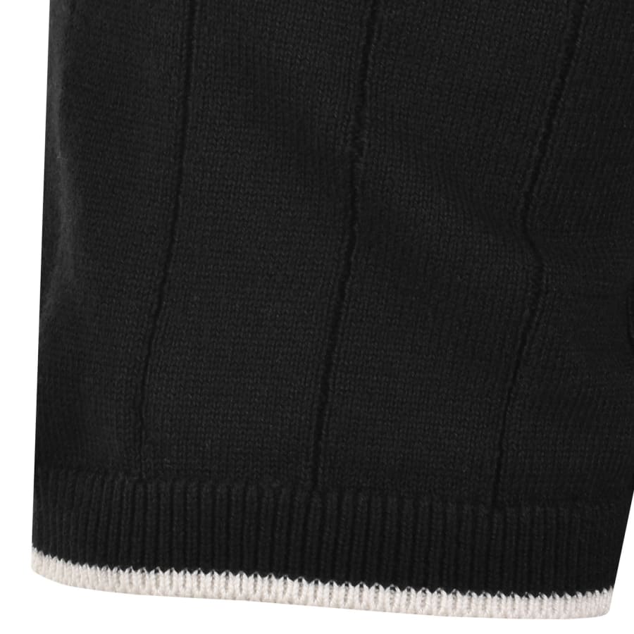 Image number 5 for Fila Santino Knit Polo Shirt Black
