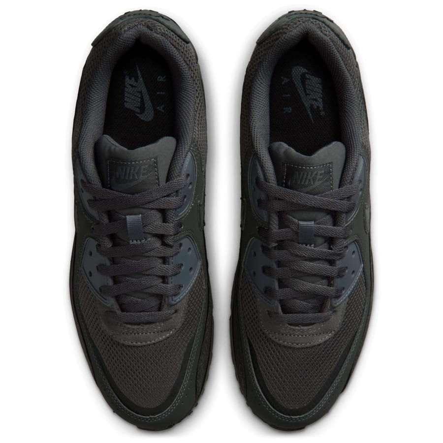 Image number 3 for Nike Air Max 90 Premium Trainers Grey