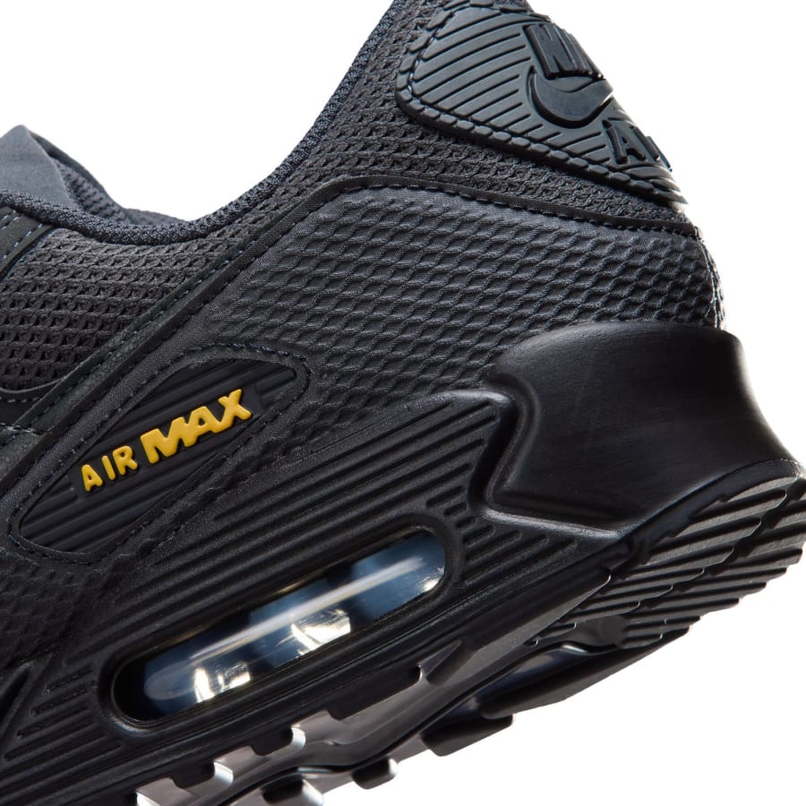 Image number 4 for Nike Air Max 90 Premium Trainers Grey