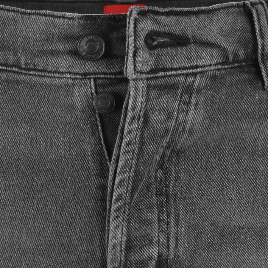 Image number 5 for HUGO 634 Tapered Fit Jeans Mid Wash Grey