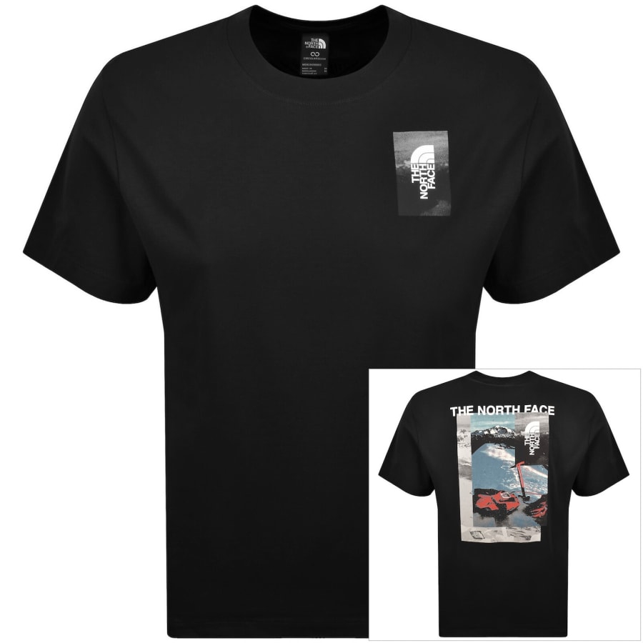 Image number 1 for The North Face Apex 75 T Shirt Black