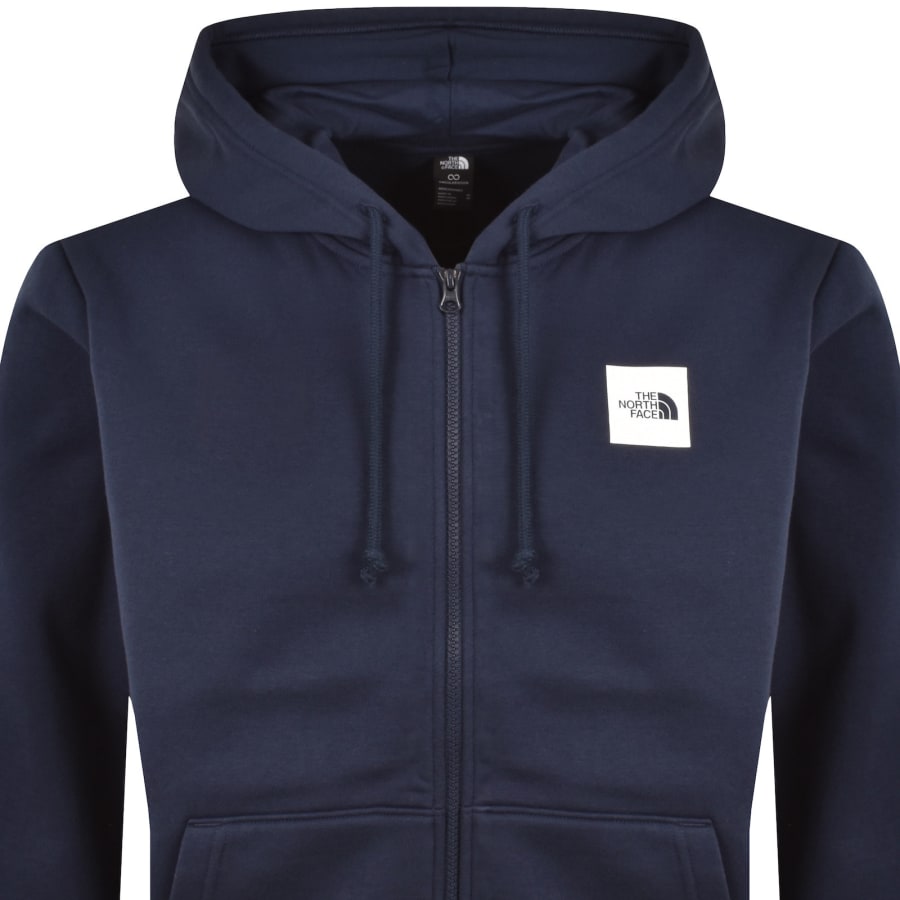 Image number 2 for The North Face Evo Box Hoodie Navy