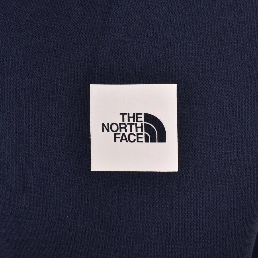 Image number 3 for The North Face Evo Box Hoodie Navy