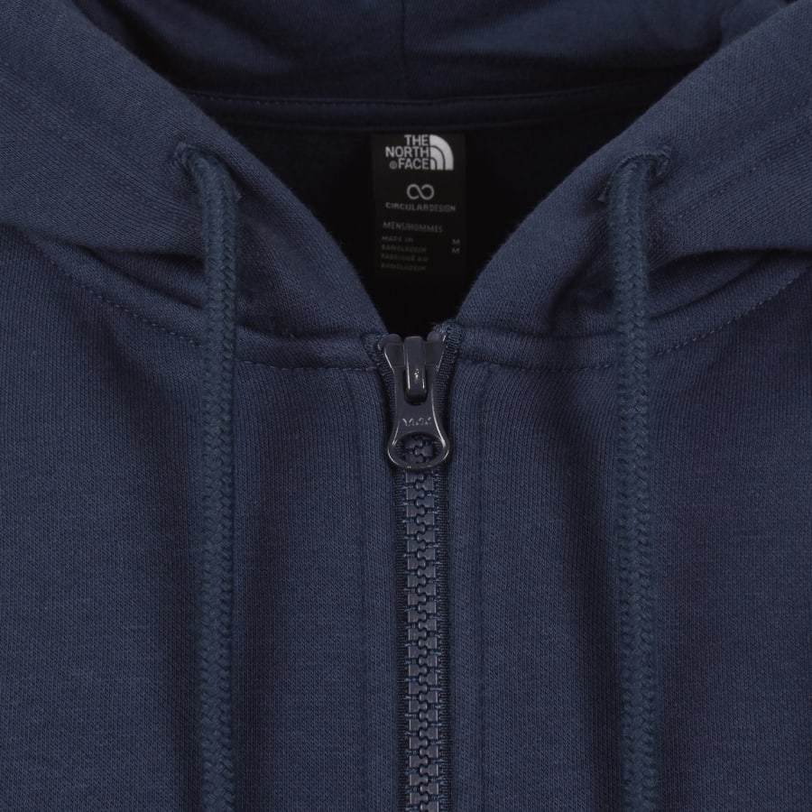 Image number 4 for The North Face Evo Box Hoodie Navy