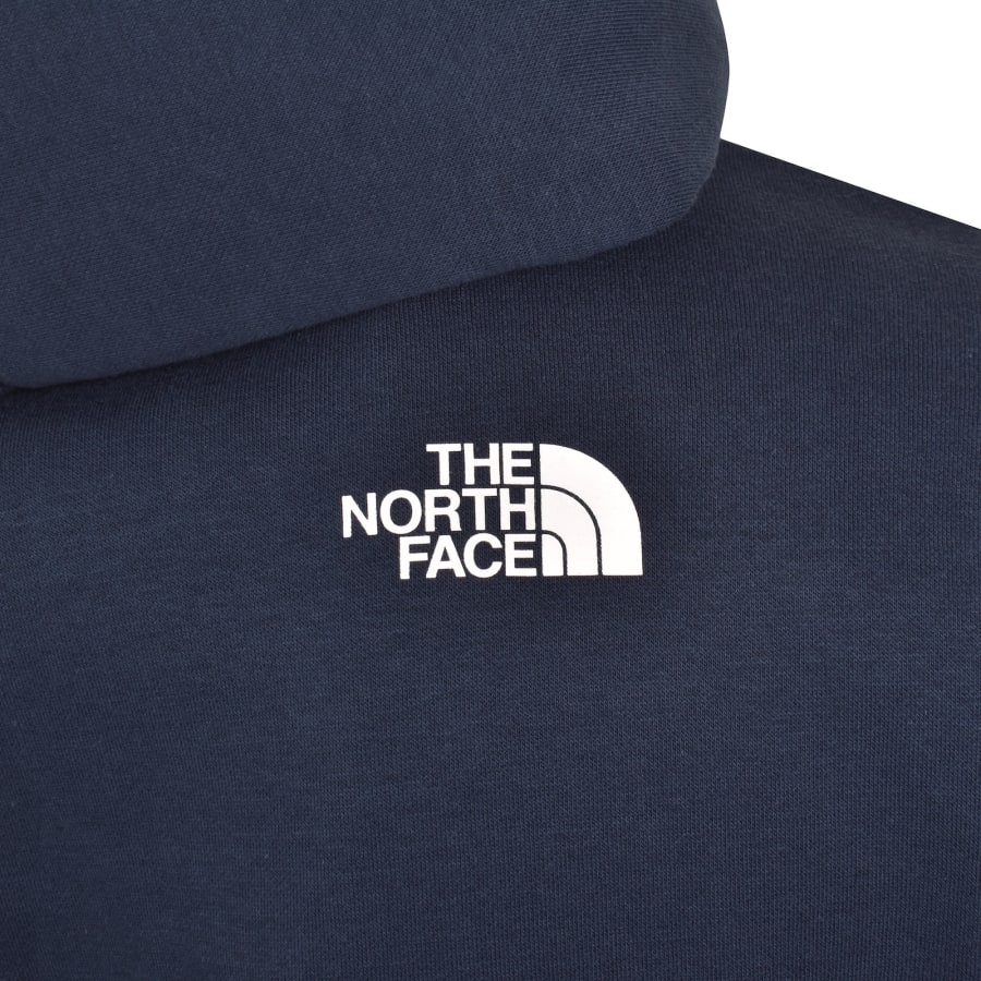Image number 5 for The North Face Evo Box Hoodie Navy