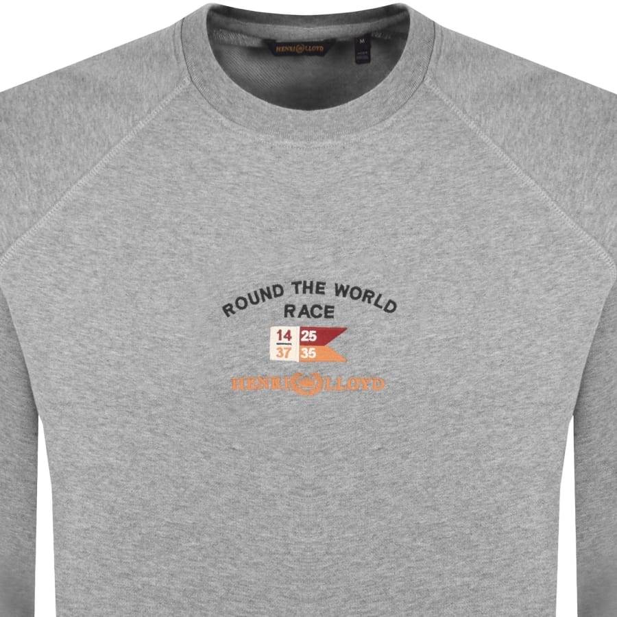 Image number 2 for Henri Lloyd Consort Sweatshirt Grey