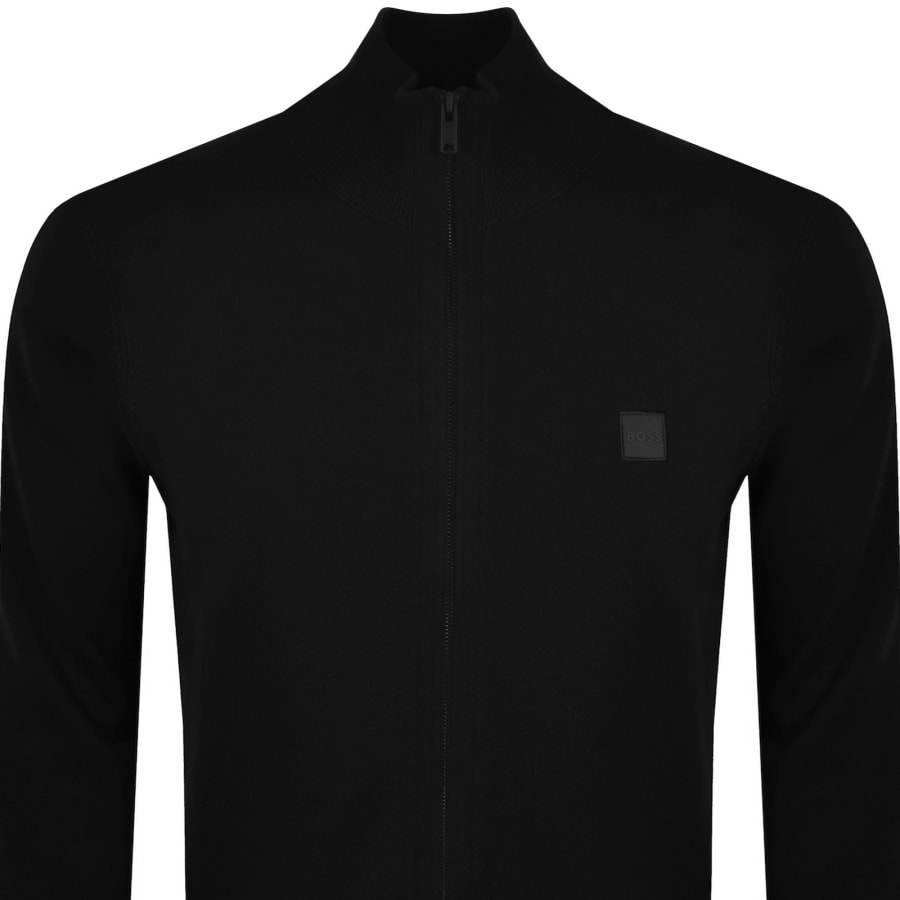 Image number 2 for BOSS Kanozip Jumper Black
