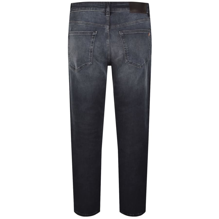 Image number 3 for BOSS Ogden BO Straight Jeans Dark Blue
