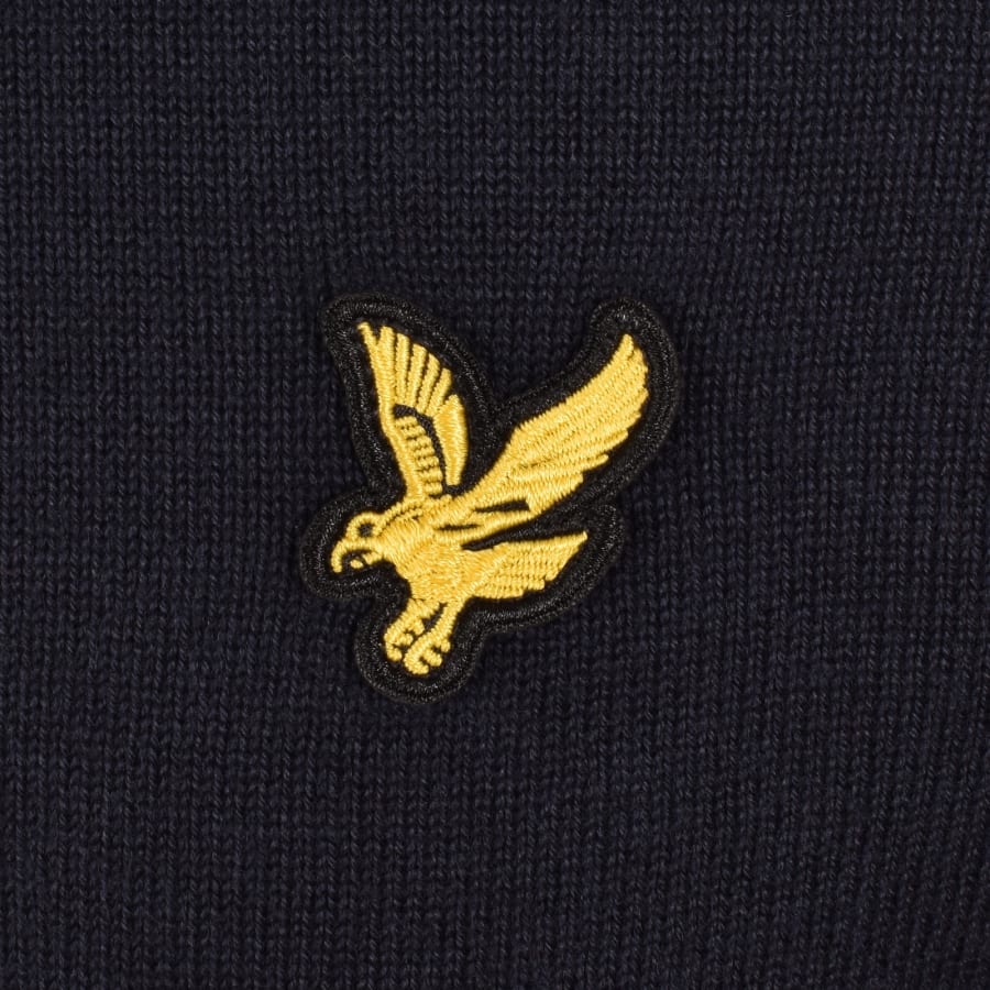 Image number 3 for Lyle And Scott Archive Knitted Jumper Navy