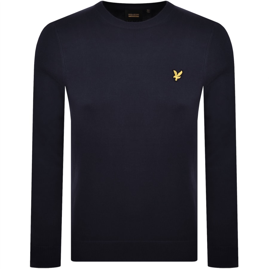 Image number 1 for Lyle And Scott Archive Knitted Jumper Navy