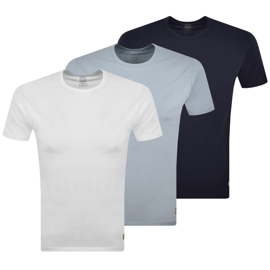 Image number 1 for Lyle And Scott Lounge Three Pack T Shirts Multi