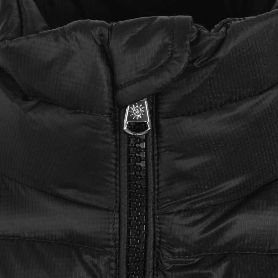 Image number 4 for Sandbanks Micro Puffer Gilet Black