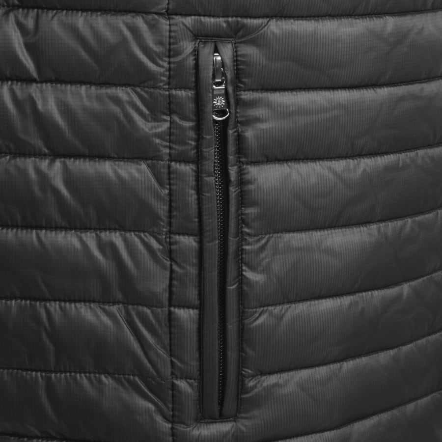 Image number 5 for Sandbanks Micro Puffer Gilet Anthracite Grey
