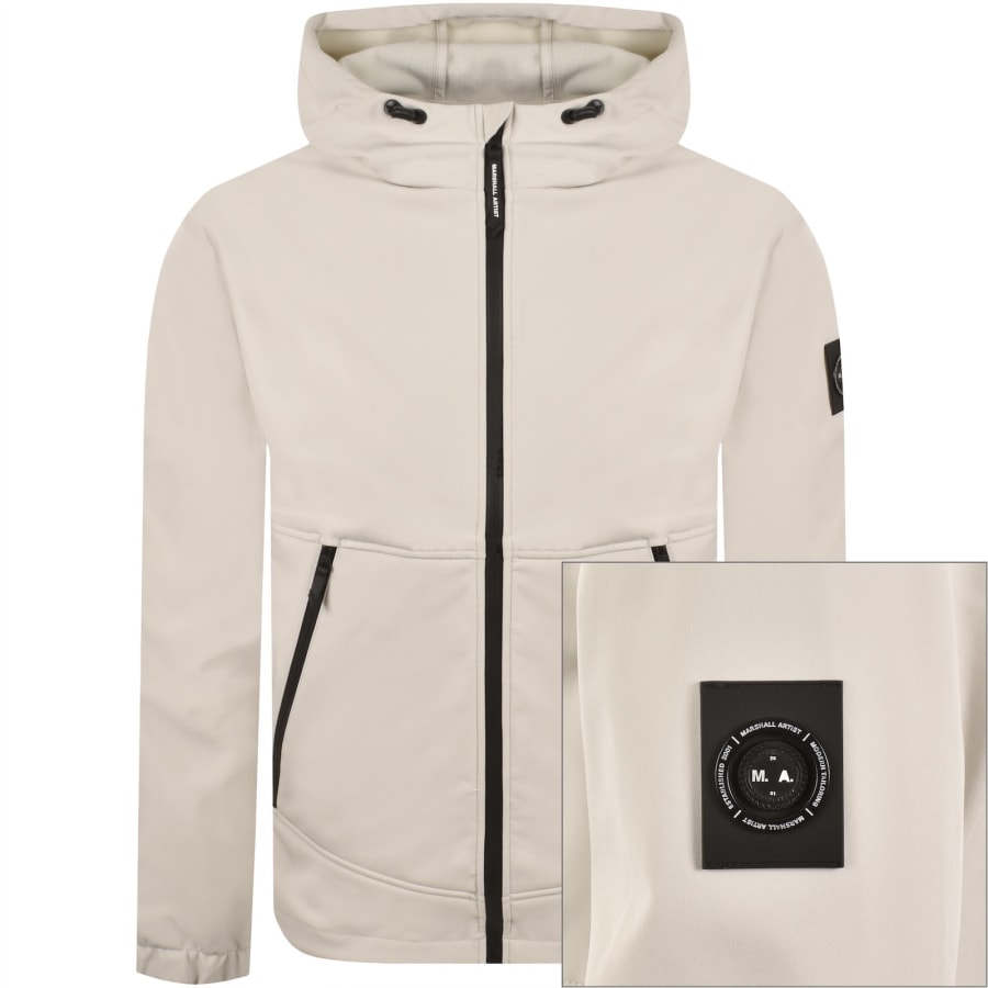 Image number 1 for Marshall Artist Prova Jacket Off White