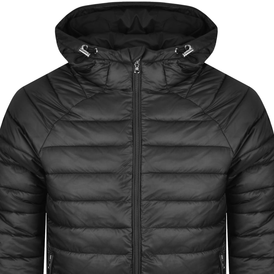 Image number 2 for Sandbanks Micro Puffer Jacket Black