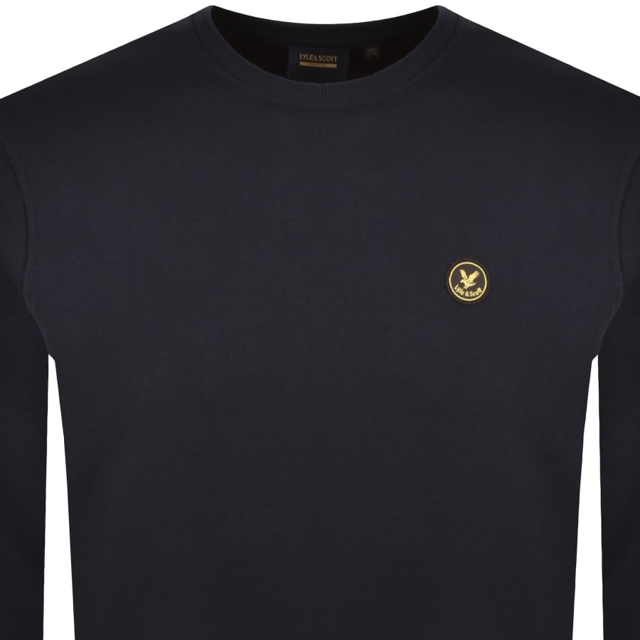 Image number 2 for Lyle And Scott Archive Sweatshirt Navy