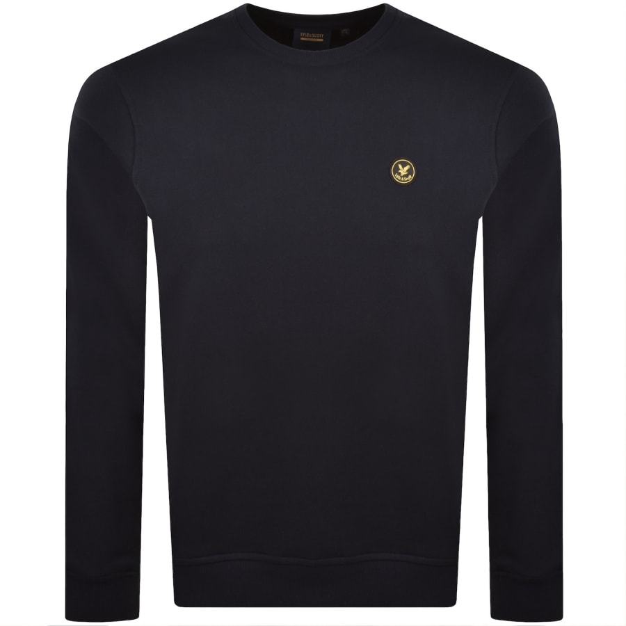 Image number 1 for Lyle And Scott Archive Sweatshirt Navy