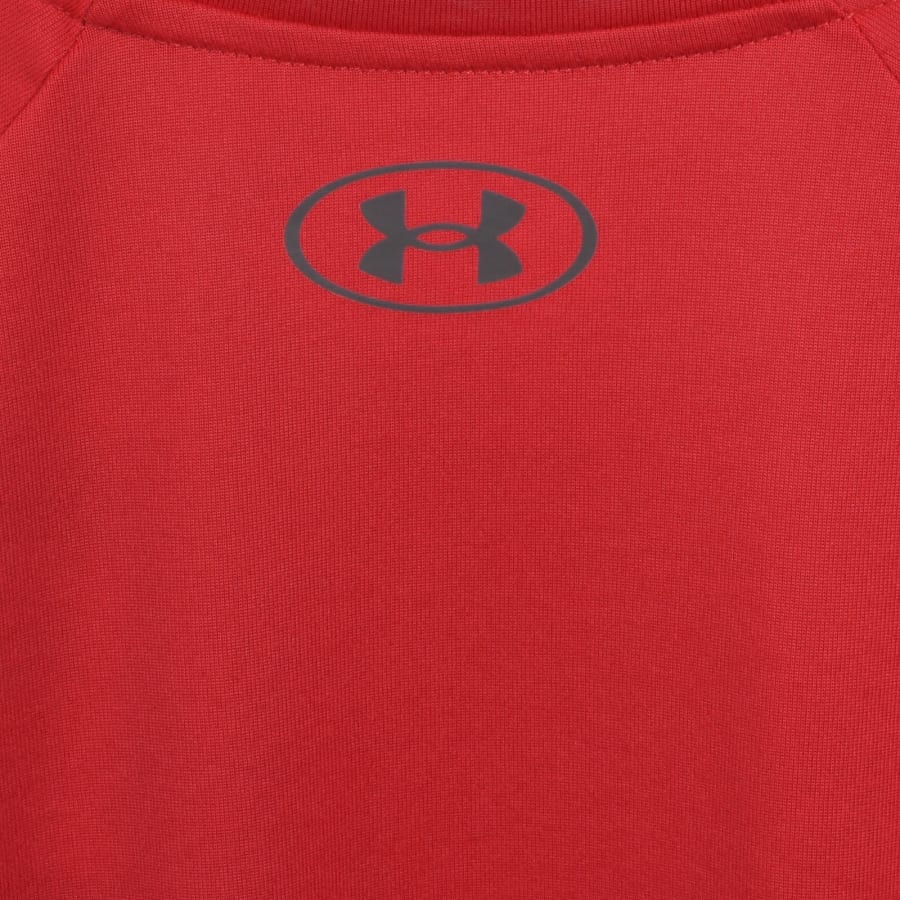 Image number 4 for Under Armour Tech 2.0 T Shirt Red