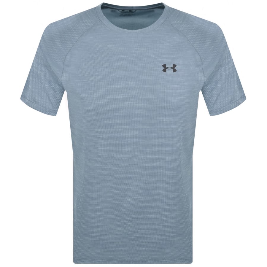 Image number 1 for Under Armour Tech Textured T Shirt Blue