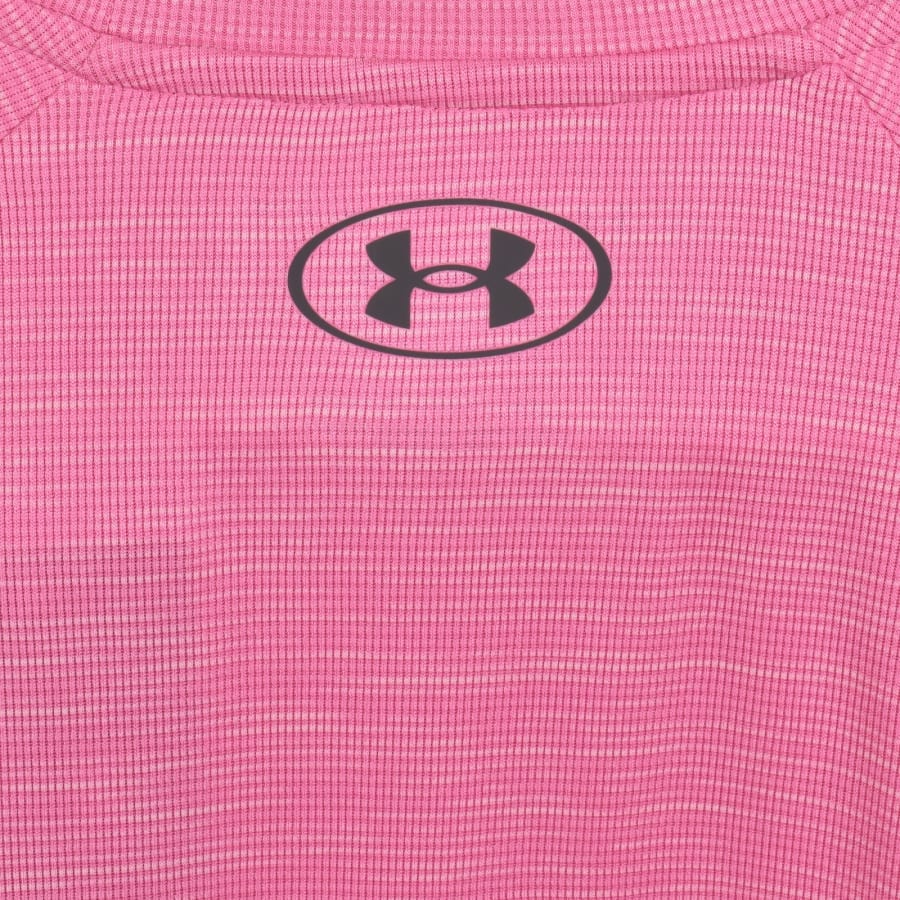 Image number 4 for Under Armour Tech Textured T Shirt Pink