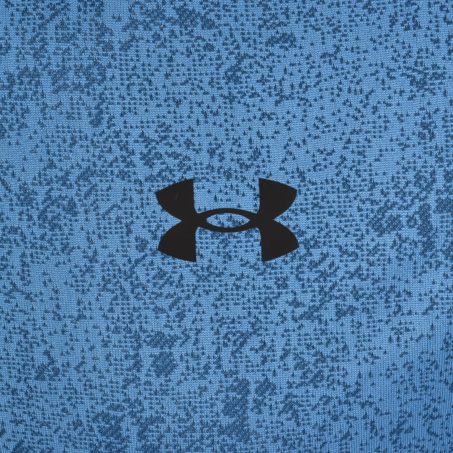 Image number 3 for Under Armour Tech Pixelate T Shirt Aegean Blue