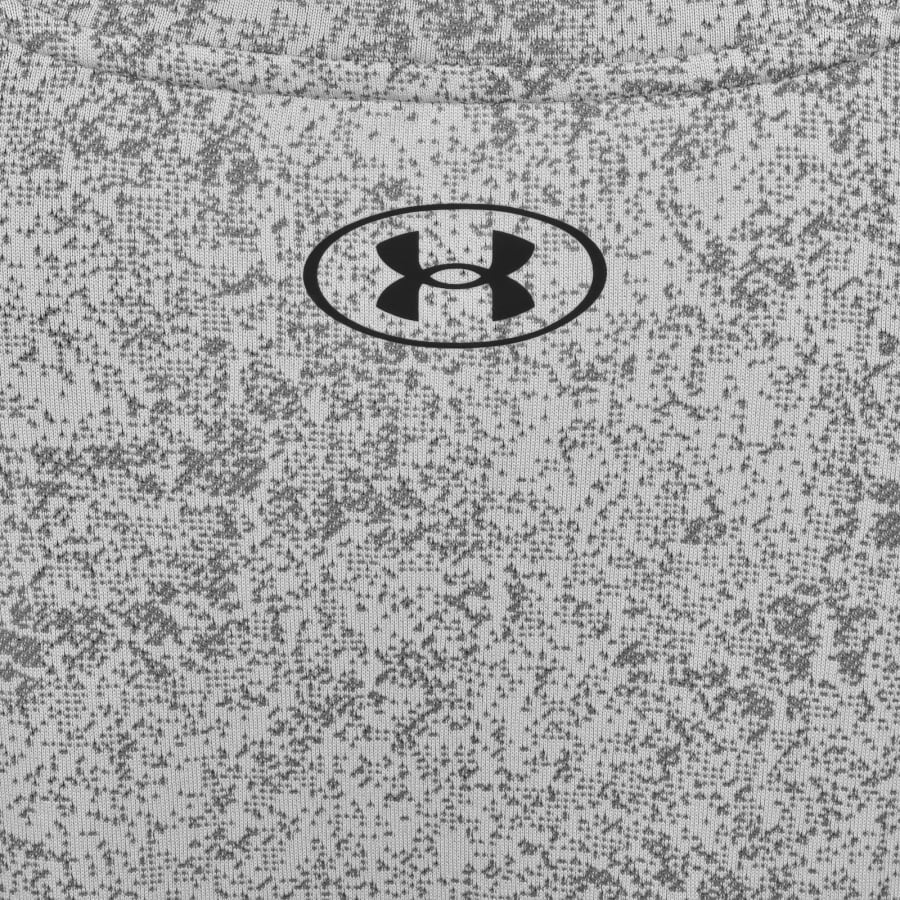 Image number 4 for Under Armour Tech Pixelate T Shirt Mod Grey