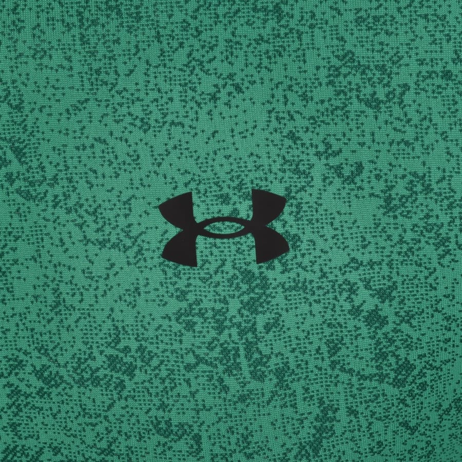 Image number 3 for Under Armour Tech Pixelate T Shirt Green