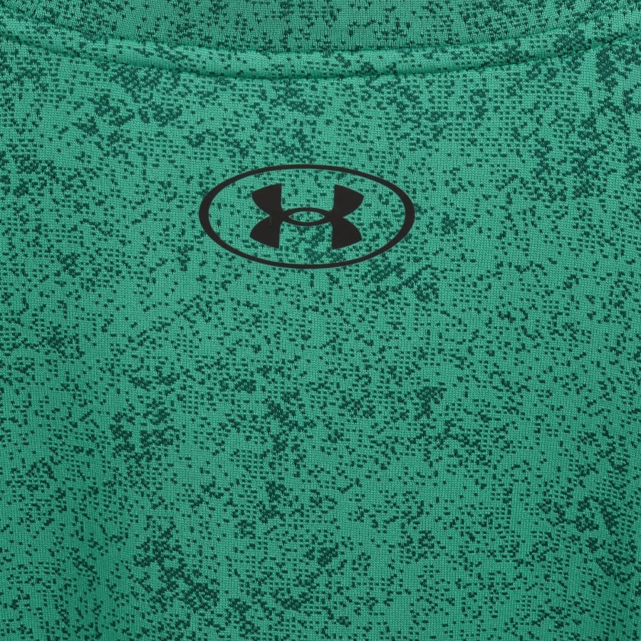 Image number 4 for Under Armour Tech Pixelate T Shirt Green