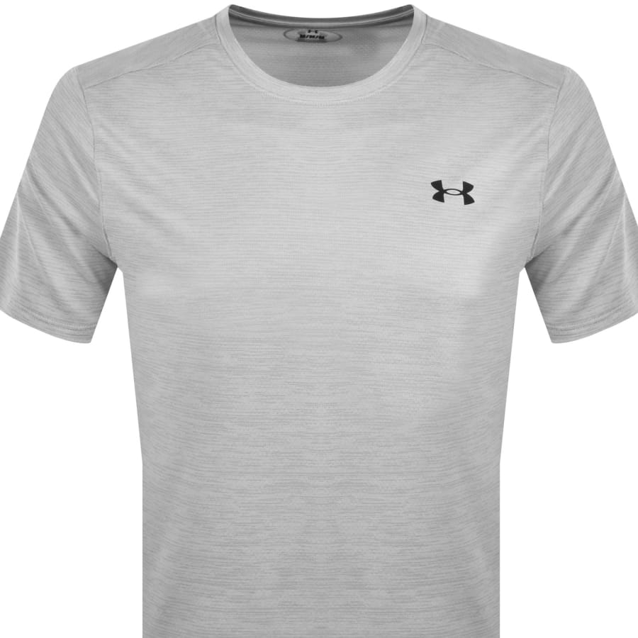 Image number 2 for Under Armour Tech Vent T Shirt Halo Grey