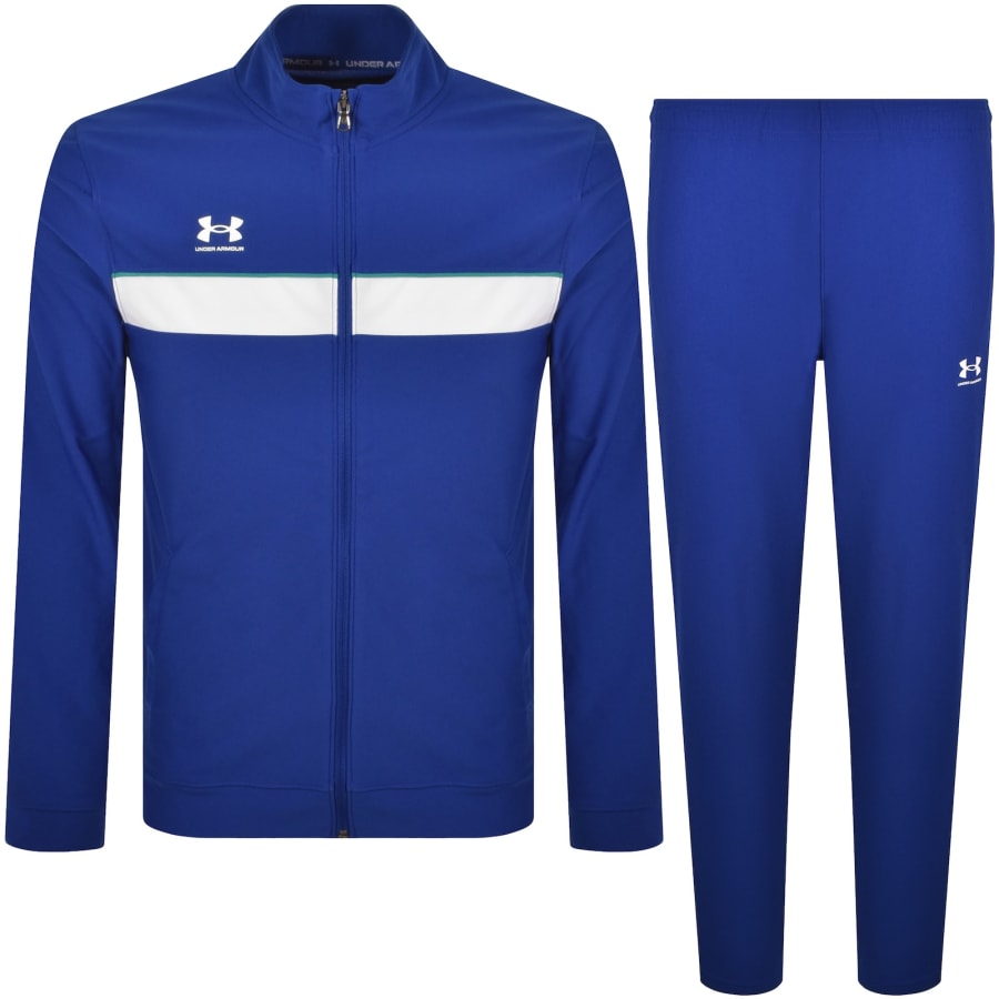 Image number 1 for Under Armour Challenger Tracksuit Royal Blue