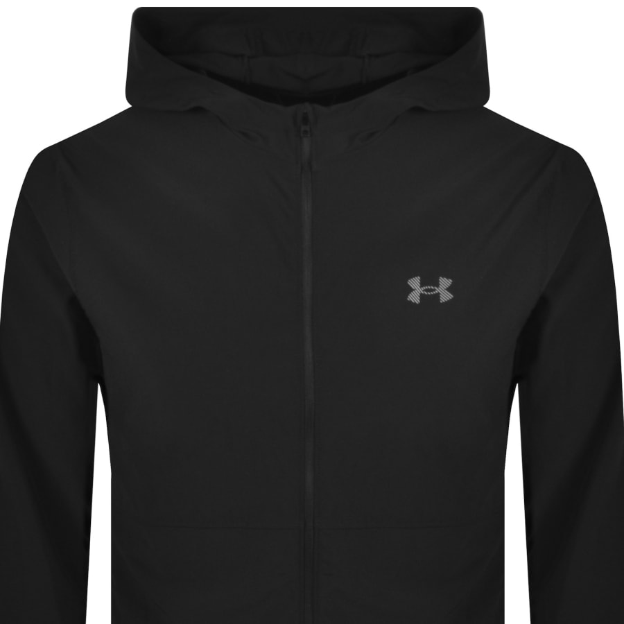 Image number 2 for Under Armour Velociti Hooded Jacket Black