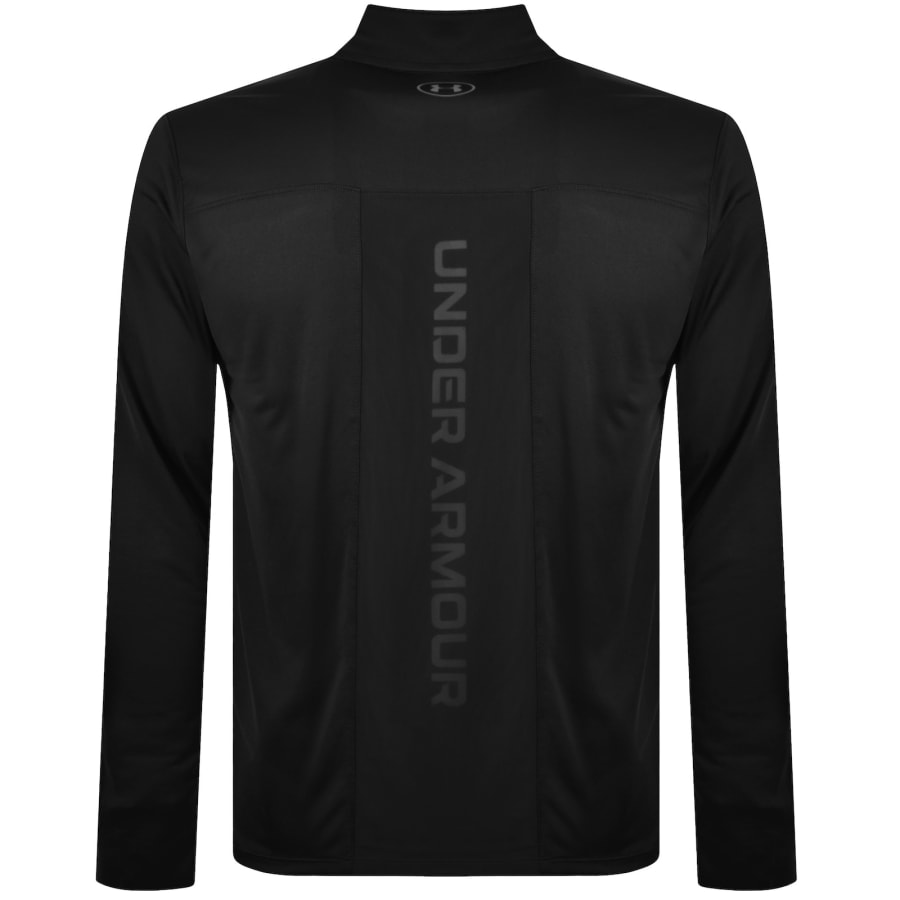Image number 5 for Under Armour Utility Quarter Zip T Shirt Black