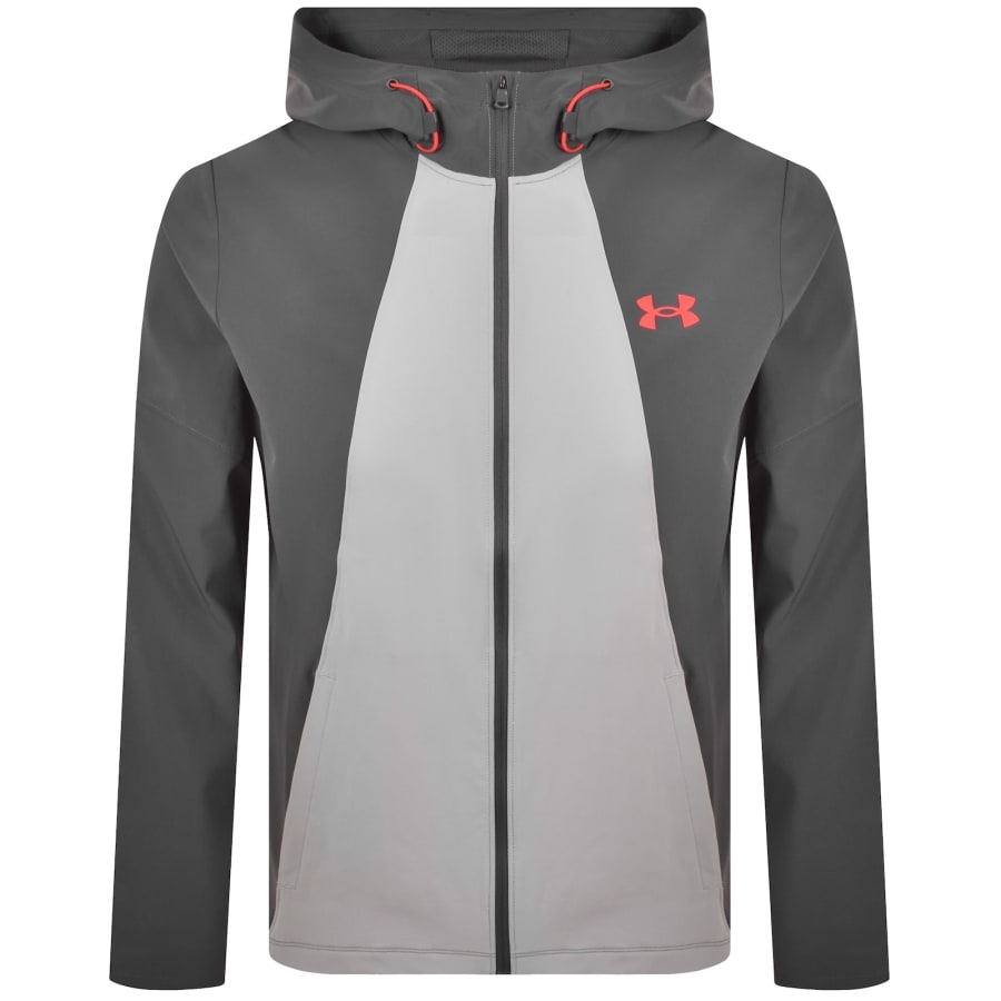 Image number 2 for Under Armour Tech Sport Jacket Grey