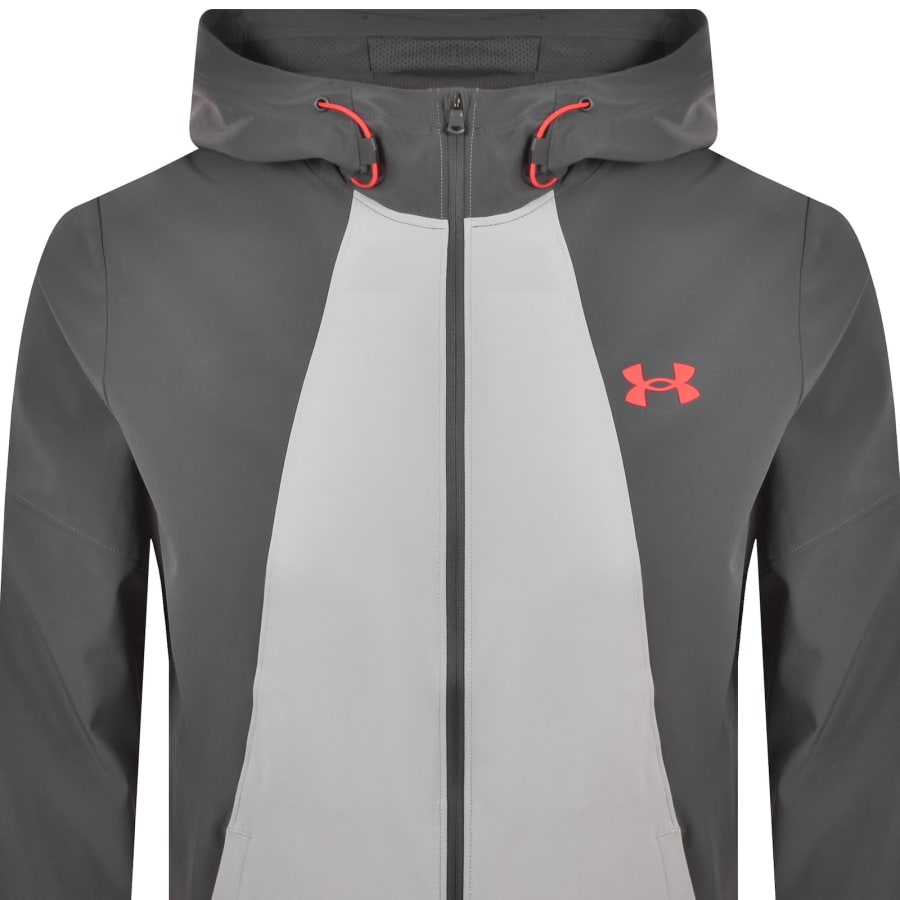 Image number 3 for Under Armour Tech Sport Jacket Grey