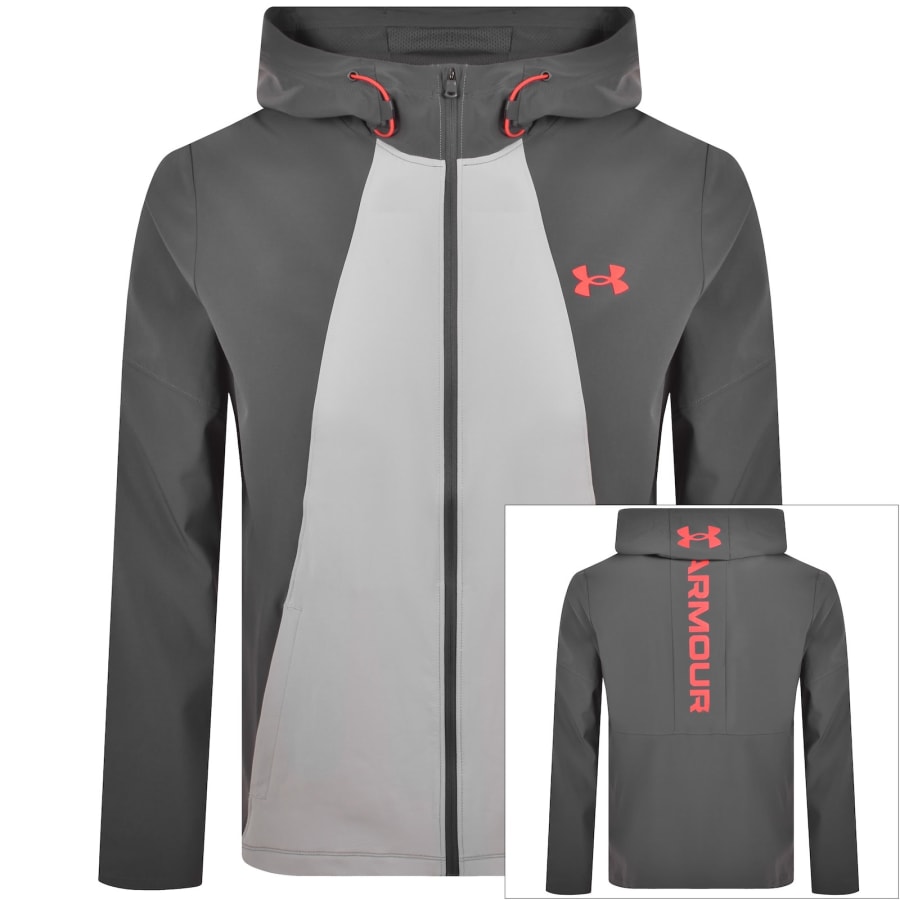 Image number 1 for Under Armour Tech Sport Jacket Grey