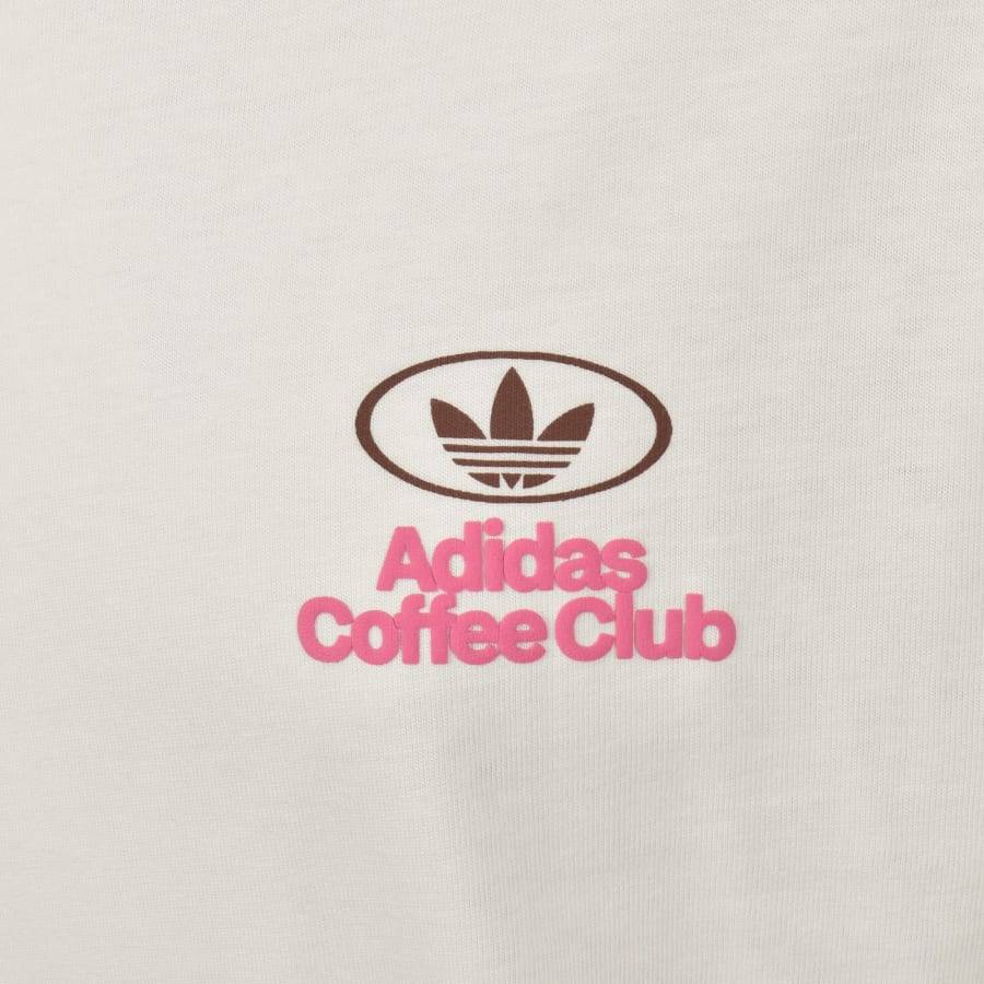 Image number 4 for adidas Originals Long Sleeve Cafe T Shirt White