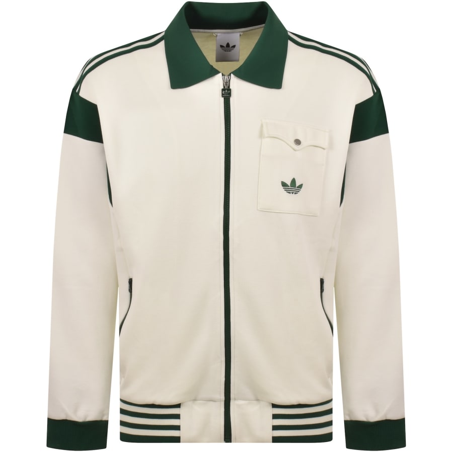 Image number 2 for adidas Originals Track Top White
