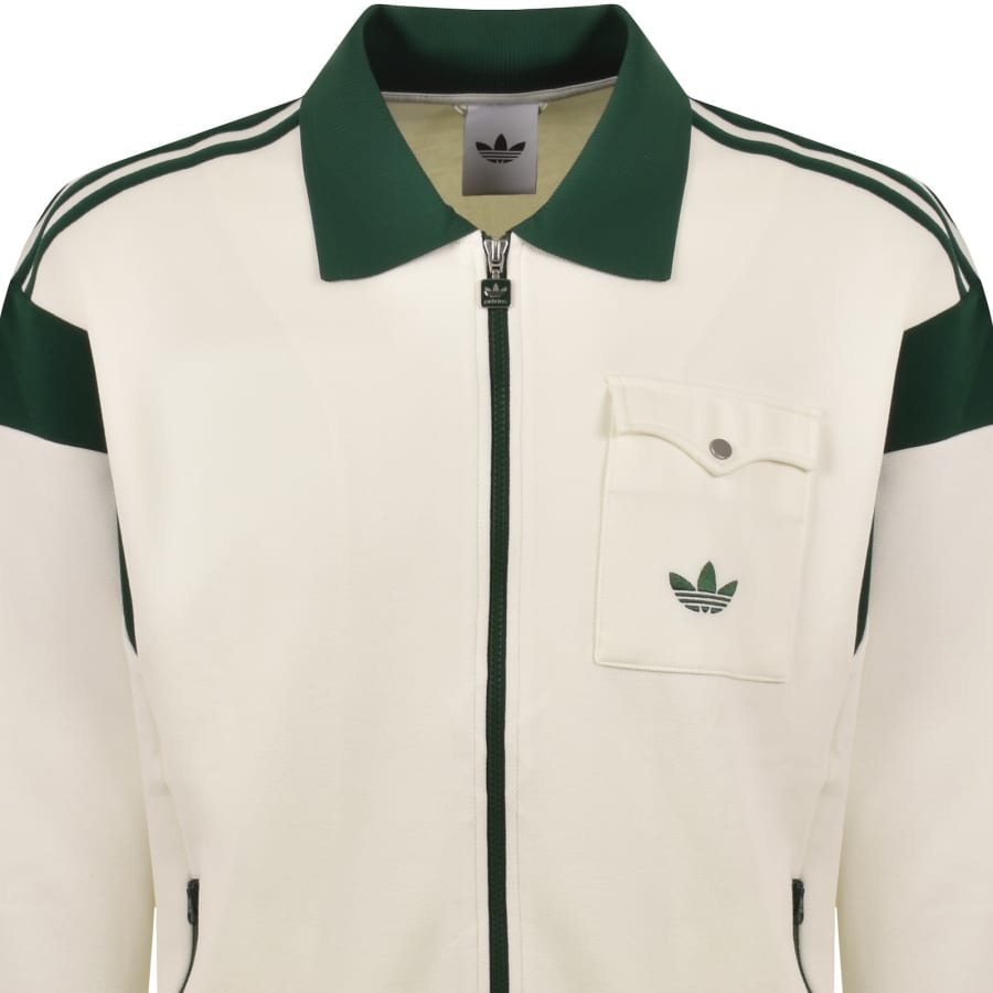 Image number 3 for adidas Originals Track Top White