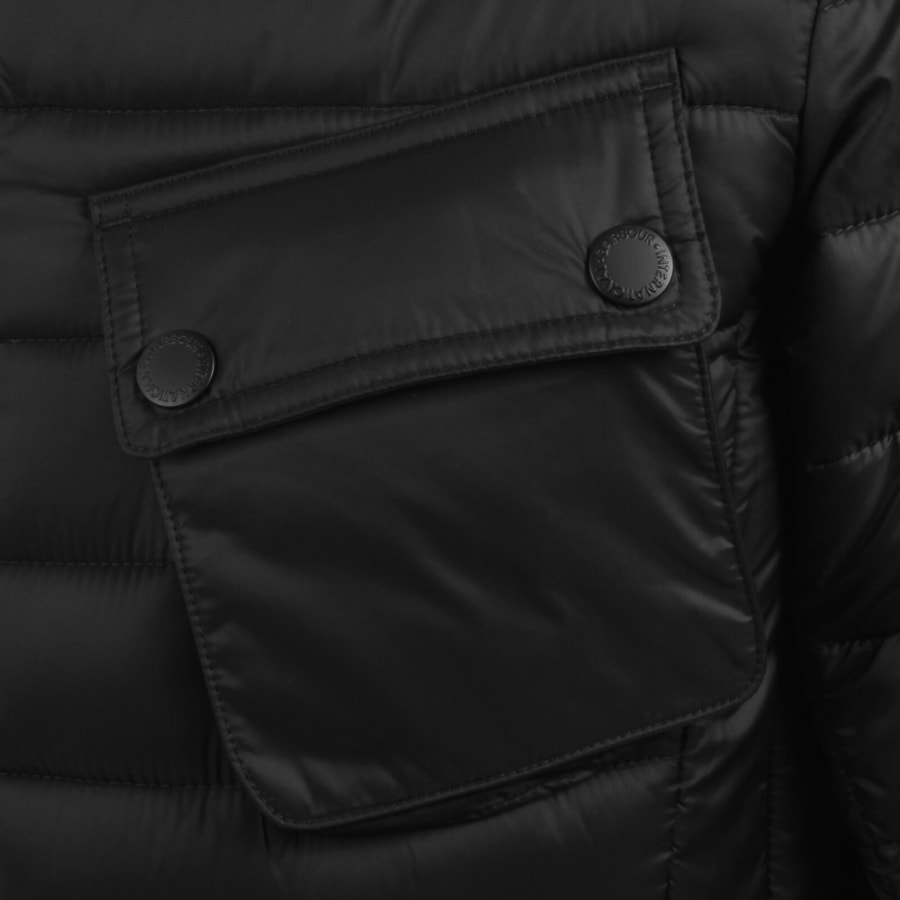 Image number 3 for Barbour International Ouston Puffer Jacket Black