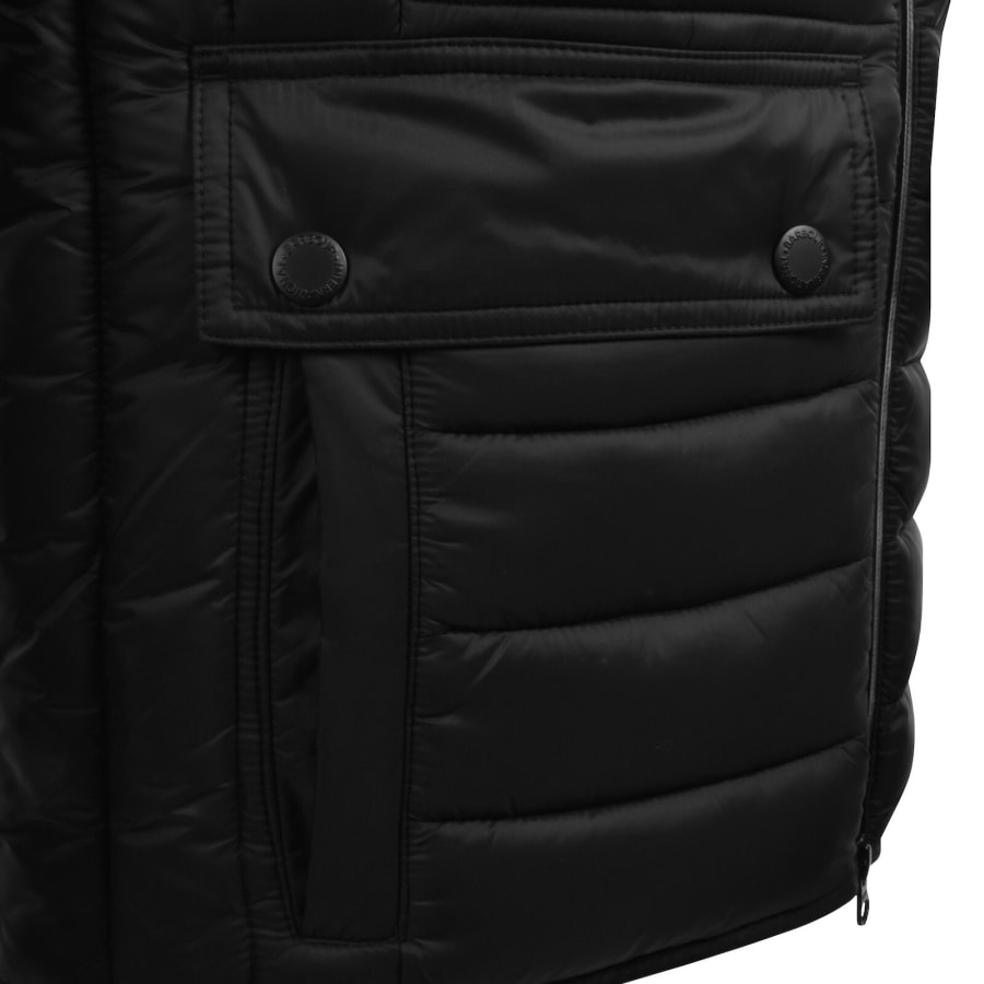 Image number 4 for Barbour International Ouston Puffer Jacket Black