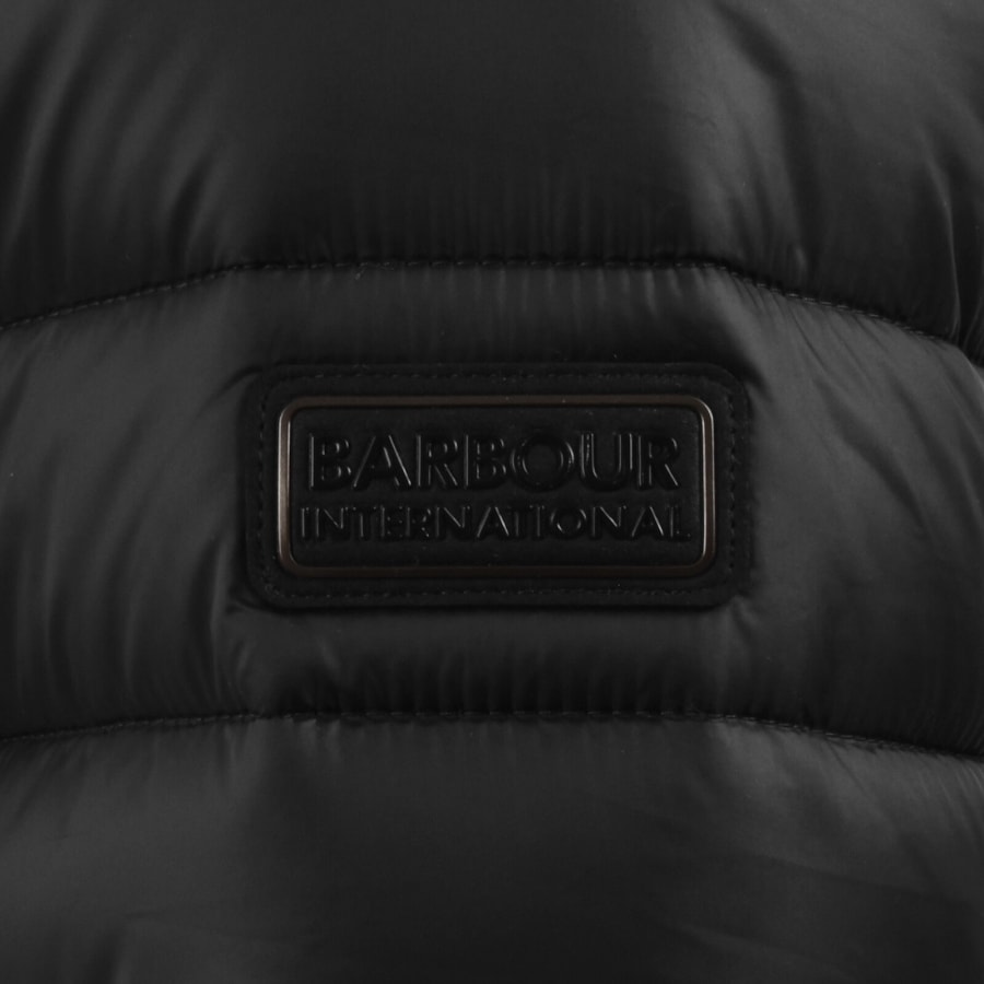 Image number 5 for Barbour International Ouston Puffer Jacket Black