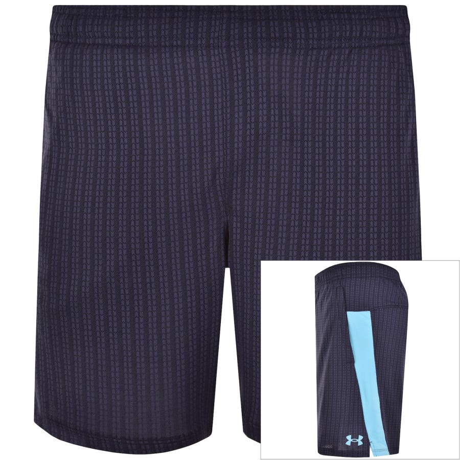 Image number 1 for Under Armour Tech Vent Jacquard Shorts Navy