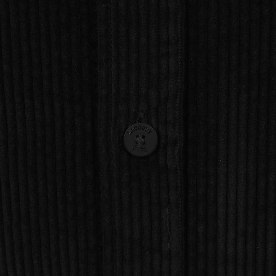 Image number 4 for Lacoste Corduroy Long Sleeved Shirt Black