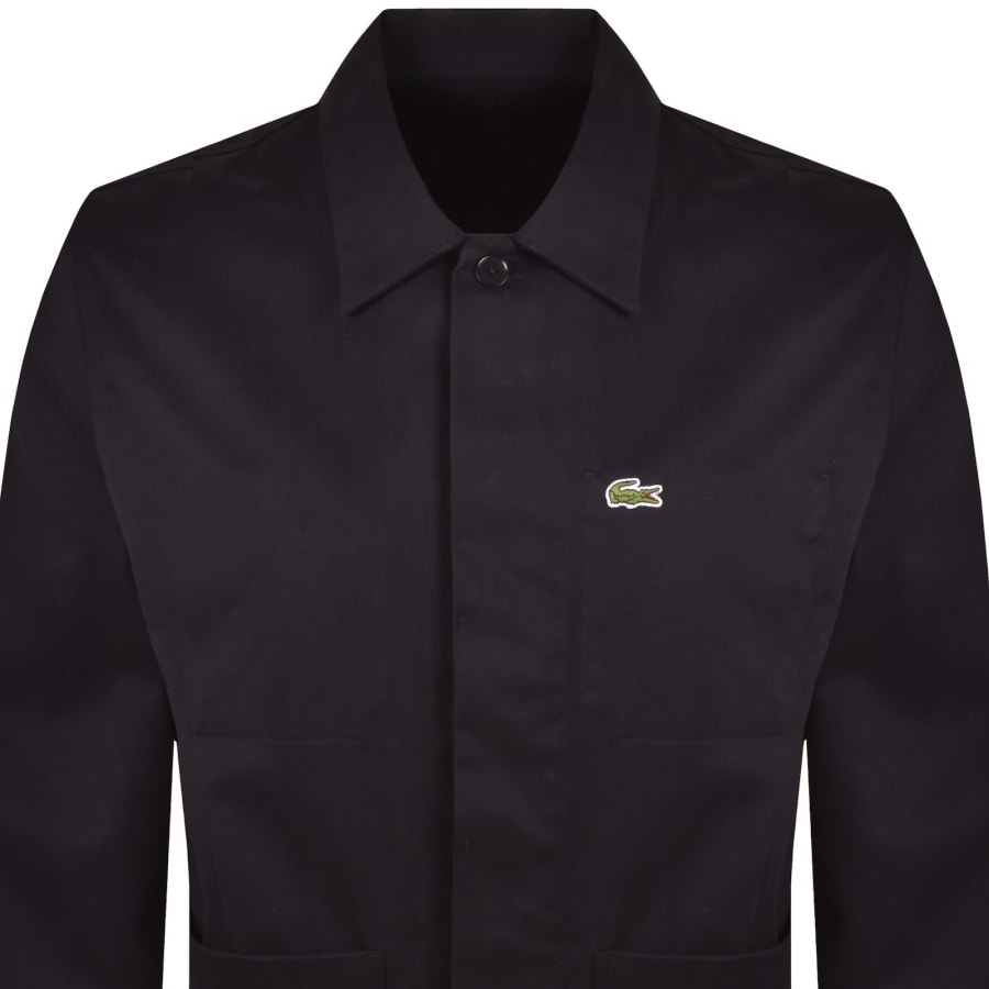 Image number 2 for Lacoste Overshirt Navy