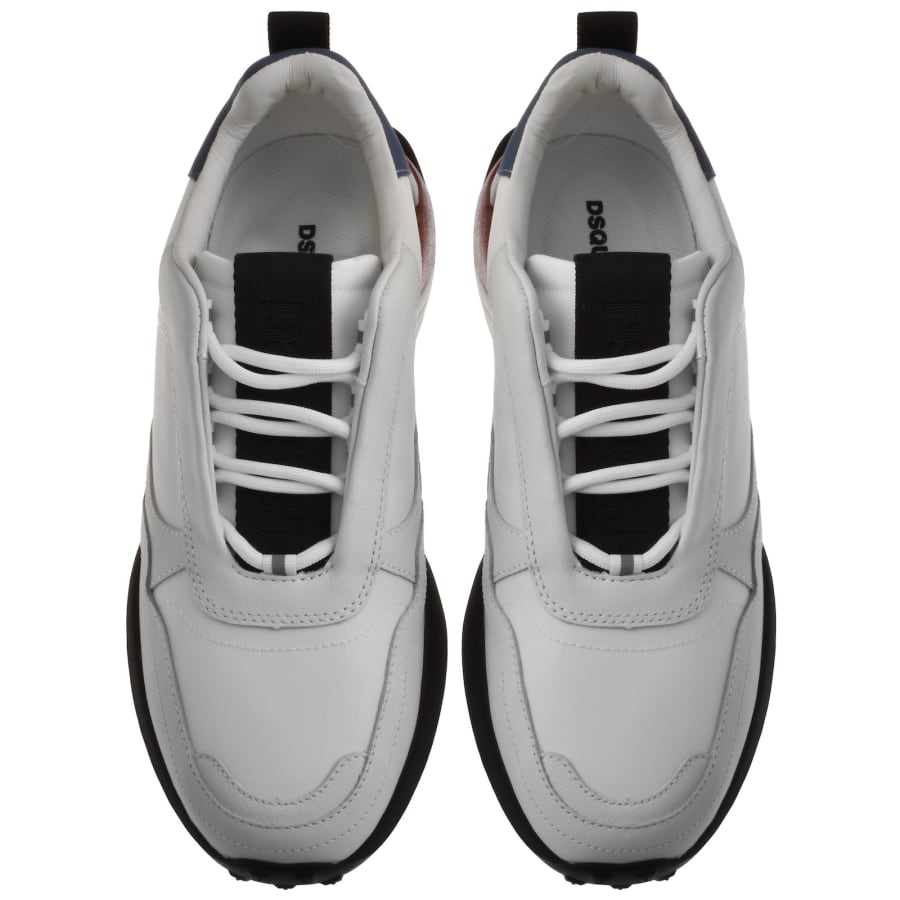 Image number 3 for DSQUARED2 Flow Trainers White