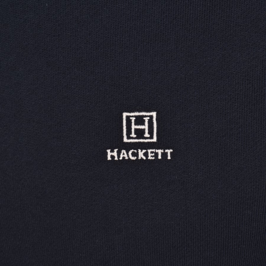 Image number 3 for Hackett Heritage Small Logo Sweatshirt Navy