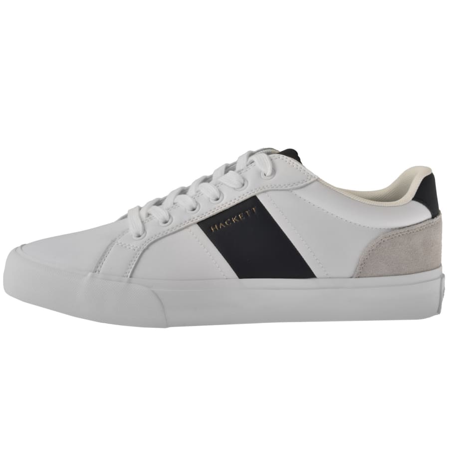 Image number 1 for Hackett Blake Handle Trainers White
