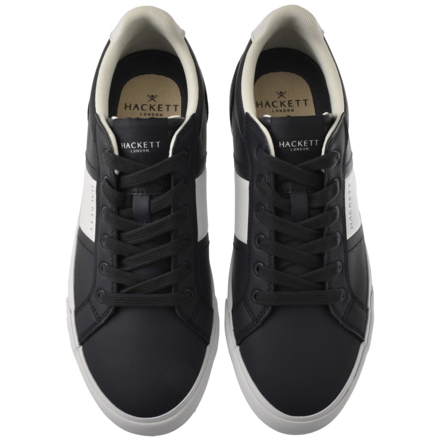 Image number 3 for Hackett Blake Handle Trainers Navy
