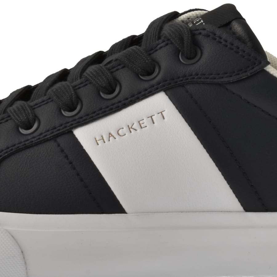 Image number 4 for Hackett Blake Handle Trainers Navy