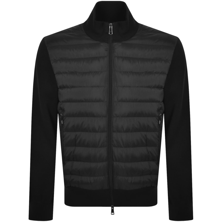 Image number 2 for Paul And Shark Tech Wool Hybrid Jacket Black